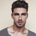 Fashionable hairstyles for men icon