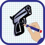 How to draw weapons icon