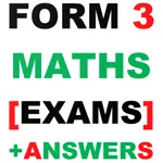 Form 3 Math Exams + Answers icon