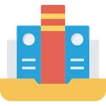 Middle school textbook applica icon
