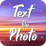 Text on Photo icon