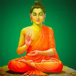 Buddha and his Dhamma in Tamil icon