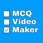 MCQ video maker - Make Video W icon