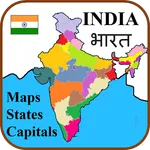 India States, Capitals, Maps - icon