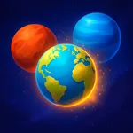 Merge Planets - Fruit Matching icon