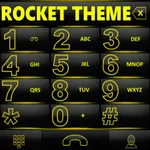 Theme RocketDial Spectra Yello icon