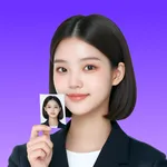 증명사진관 - 셀프증명 여권사진 AI 배경제거 증명사진 icon