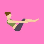 Flat belly. Sit-ups icon