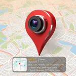 GPS Photo Stamp Camera Map icon