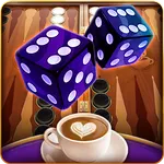 Backgammon Cafe (Online) icon