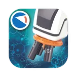AI SMART microscope icon