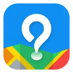 ここどこ？ - 現在地の住所を調べられる地図アプリ icon