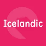 Icelandic Travel word phrase b icon