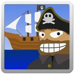 Pirate of ocean icon