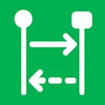 Simple Sequence Diagram AI icon