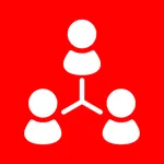 Simple Relationship Map icon