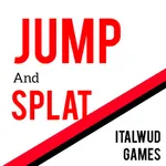 Jump and splat icon