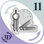 Геометрия. 11 класс. 3D icon