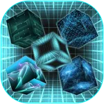 Hologram cube live wallpaper icon