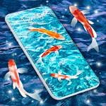 Fish 4K HD Koi Live Pond 3D icon