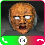 scary granny's video call chat icon