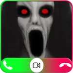 scary Ghost video call nd chat icon