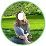 Grassy Field Photo Frames icon