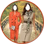 Trench Fashion Photo Frames icon