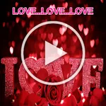 Hearts Love Live Wallpaper 4K icon