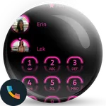 Theme Dialer Neon Pink icon