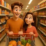 My smart shopping list icon