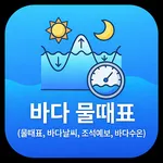 바다 물때표(물때표, 바다날씨, 조석예보, 바다수온) icon
