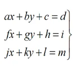 System Equations 3x3 icon