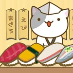 cat's sushi shop icon