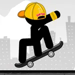 Stickman Skate : 360 Epic City icon