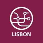 City transport map Lisbon icon