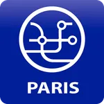 Public transport map Paris icon