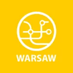 Public transport map Warsaw icon