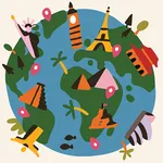 World atlas - Learn fun facts icon