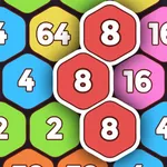 2048 Hexagon-Number Merge Game icon