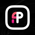 Aline Pink: linear icon pack icon