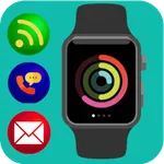 smartwatch bluetooth connector icon