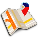 Map of Philippines offline icon