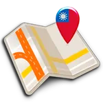 Map of Taiwan offline icon