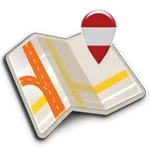 Map of Vienna offline icon