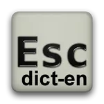 English completion dictionary icon