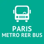 Plan metro rer bus paris icon