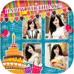 Birthday Collage Maker icon