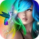 Rainbow Camera video editor icon