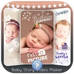 Baby Story Photo Video Maker icon